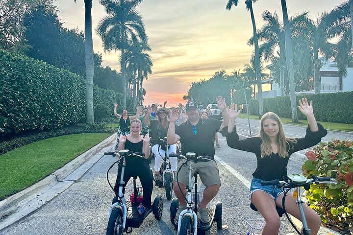 Naples Sunset Electric Trike Tour — Evening Trikke Ride from Tin City to Naples Pier photo 4