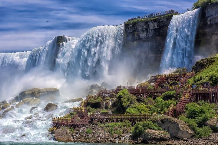 2-Day Niagara Falls USA & Canada Full Experience — Maid of the Mist, Cave of the Winds & Skylon Tower photo 3
