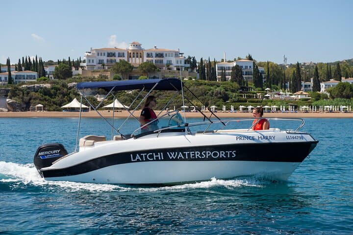Blue Lagoon Speedboat Tour from Paphos: Luxury Marinello 20 to Akamas photo 1