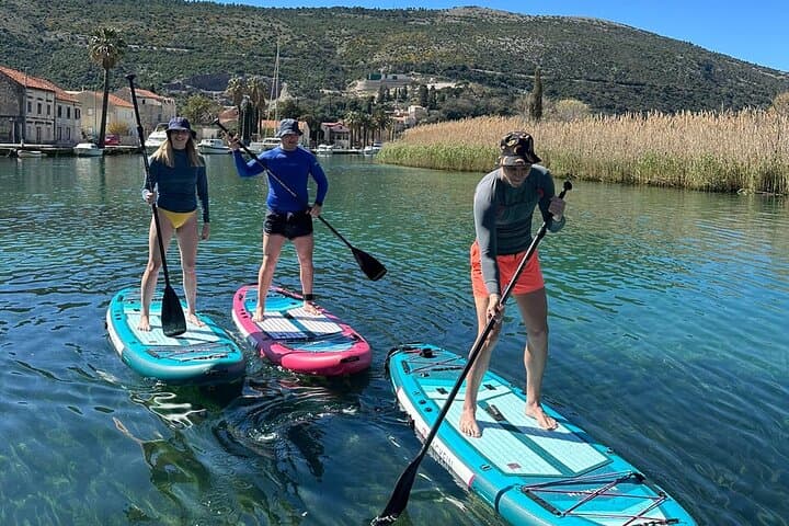 Paddleboarding the Ombla River: Dubrovnik Spring-to-Table SUP Tour photo 4