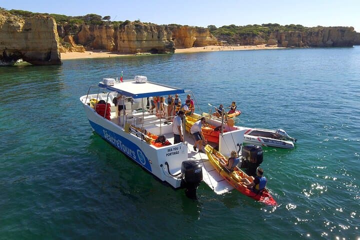Albufeira Kayak & Catamaran: Relaxed Coastal Paddle to Praia do Ninho das Andorinhas photo 2