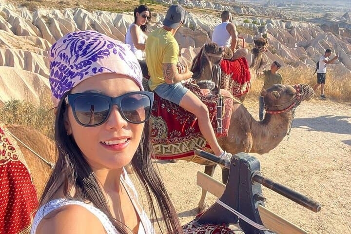 Cappadocia Camel Ride: Sunset & Balloon Views Across the Fairy Chimneys photo 6