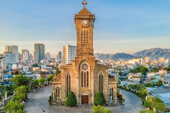 Private Half-Day Nha Trang Tour to Po Nagar, Oceanography Museum, Hon Chong & Stone Church photo 1