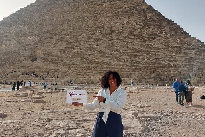 Private Day Tour: Pyramids of Giza & Saqqara Step Pyramid - Guided Egypt Day Trip photo 4