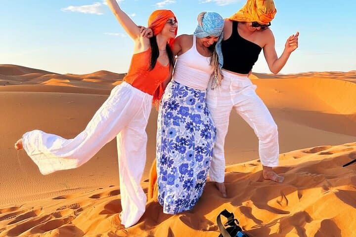 Merzouga Desert Overnight: Camel Trekking, Sandboarding & Authentic Berber Camp photo 4