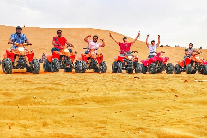 Red Sand Adventure 4x4 — Quad Biking, Camel Ride & Heritage House near Riyadh