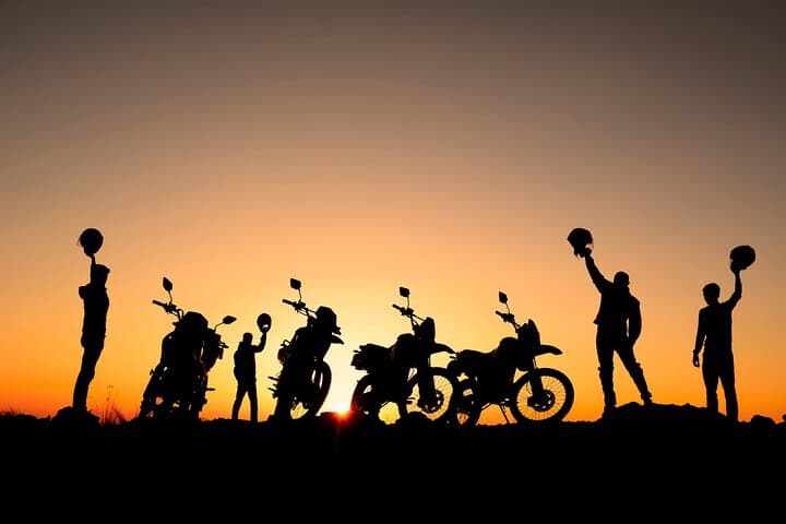 Sunset Motorcycle Tour to Torcal de Antequera with Dinner from Malaga