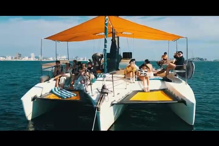 Sail Mazatlán Bay: Private Trimaran to Deer Island for Snorkel, Kayak & Sun photo 1