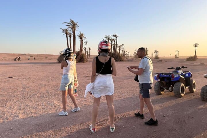 Private Quad Biking in Ouarzazate Desert: Sunset Rides & Berber Picnic photo 2