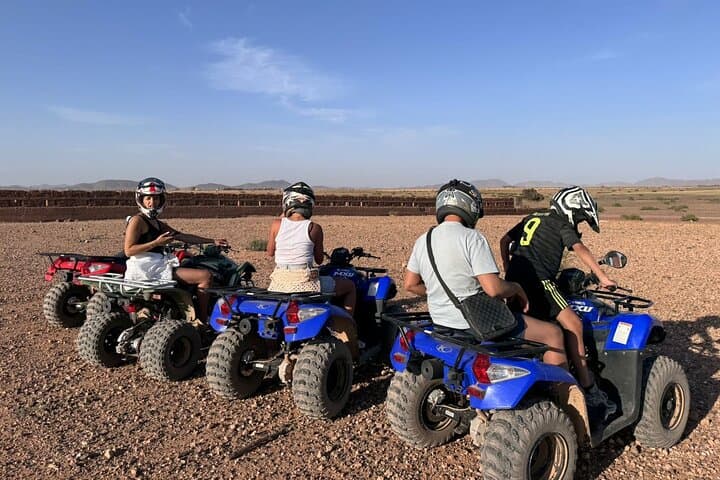 Private Quad Biking in Ouarzazate Desert: Sunset Rides & Berber Picnic photo 3