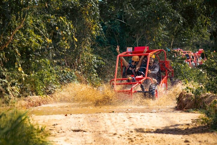 Macao Punta Cana Adventure: Taino Caves, Cenotes, Zipline & Dune Buggies photo 2