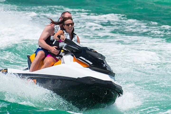 Montego Bay Parasailing, Jet Ski & Shopping Combo with Private Transport