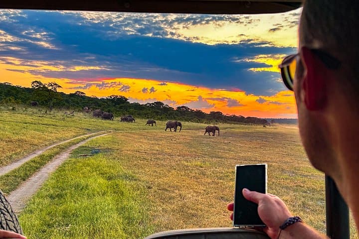 Sunrise & Sunset Game Drive in Zambezi National Park, Victoria Falls