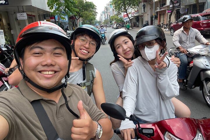 Saigon Scooter Street-Food Tour: Aodai Riders & Local Eats photo 2