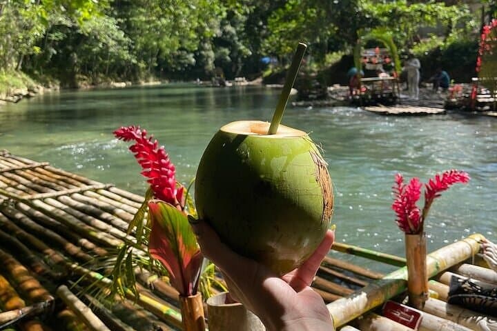 Bamboo Rafting and Limestone Massage — Great River Day Trip from Montego Bay