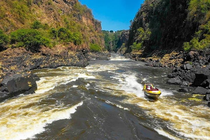 Victoria Falls Bungee Jump & Zambezi Jetboat: Bridge-to-Rapids Adrenaline Combo photo 1