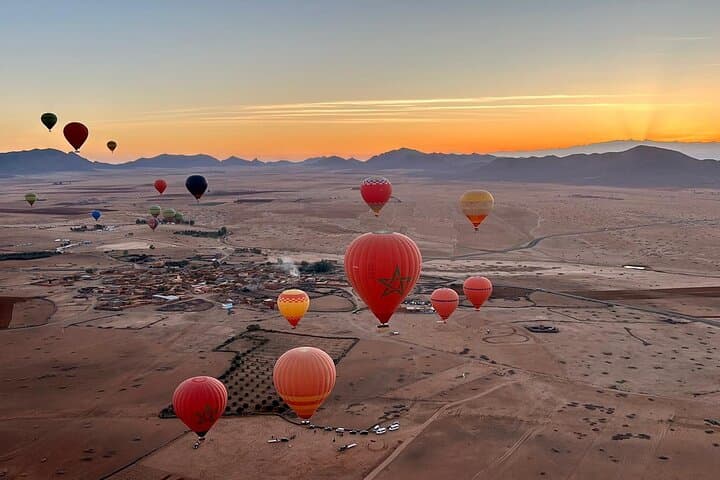 Sunrise Hot Air Balloon Ride Over Marrakech & Atlas Mountains with Breakfast photo 2