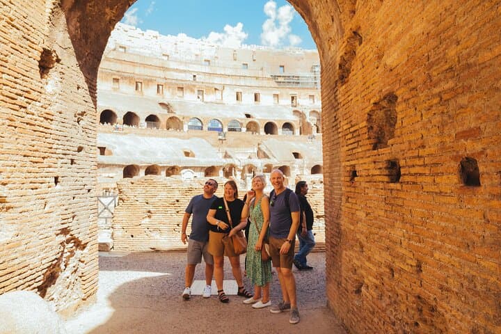 Last-Entry Colosseum Arena Access & Rooftop Aperitif — Private Evening Tour in Rome photo 4