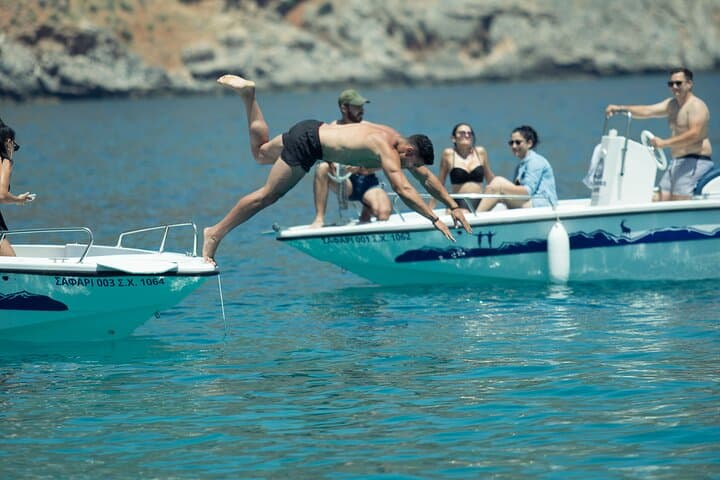Half-Day Boat Safari from Georgioupolis, Crete — Cave Swim & Crystal Waters photo 2