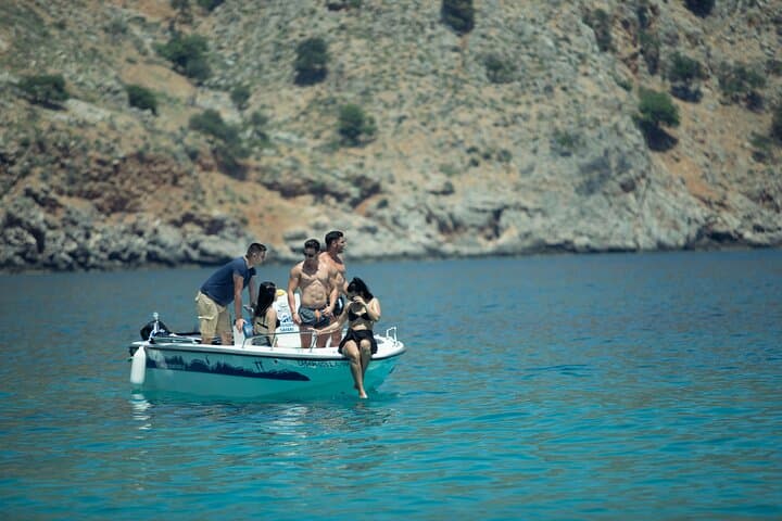 Half-Day Boat Safari from Georgioupolis, Crete — Cave Swim & Crystal Waters photo 6