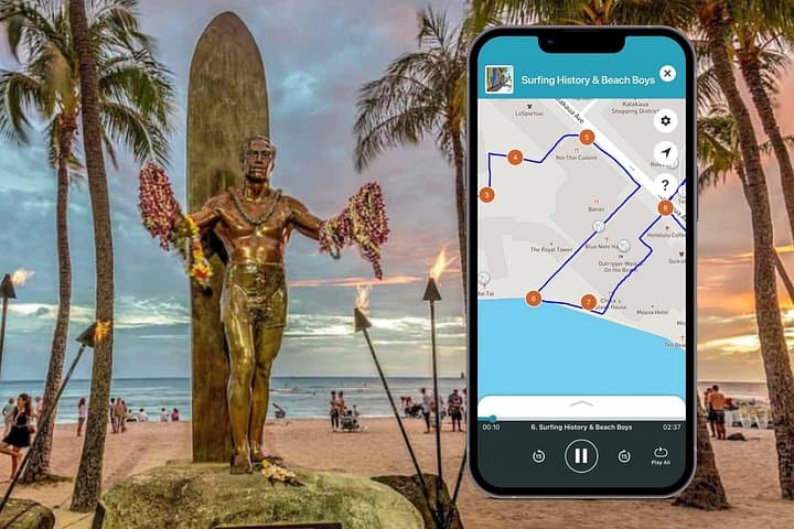 Waikiki Self-Guided Audio Walking Tour — Heart of Waikiki Walking Guide photo 2