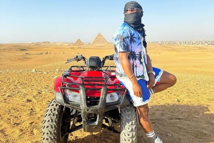 Giza Pyramids ATV and Camel Ride: Private Half-Day Tour from Cairo photo 4