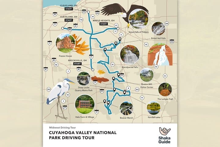 Cuyahoga Valley Self-Guided Audio Tour: Drive, Hike and Explore Brandywine to the Ledges photo 4