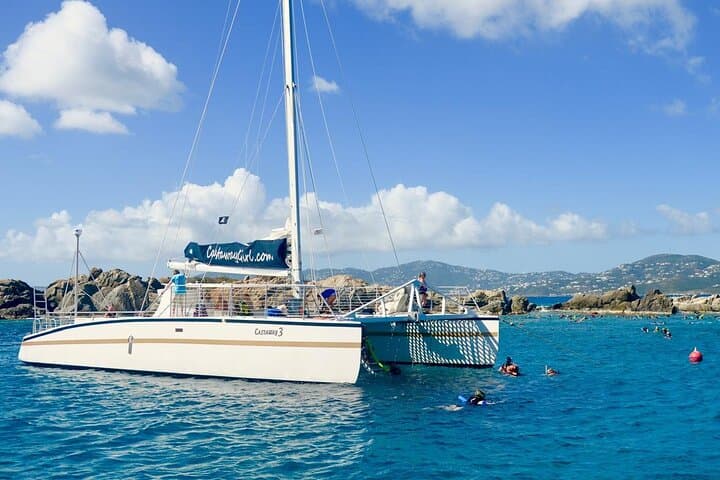 Private 55-foot Catamaran Charter to Buck Island Marine Sanctuary
