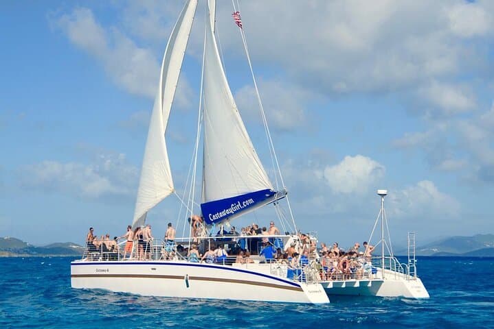 Private 55-foot Catamaran Charter to Buck Island Marine Sanctuary photo 5