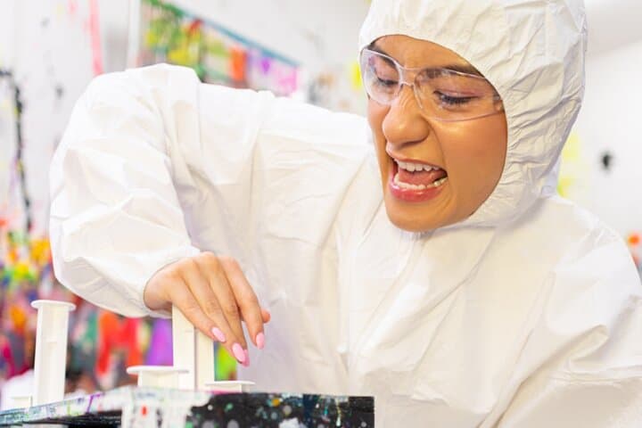 Private Painting Experience in Houston: Group Art Splash (40-Min) photo 5