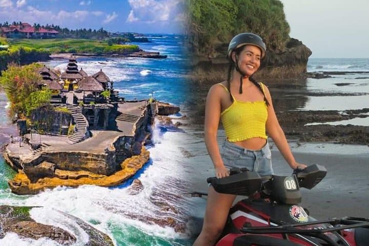 Ride Bali’s Black Sand Beaches and Sunset at Tanah Lot: Private ATV Adventure photo 4
