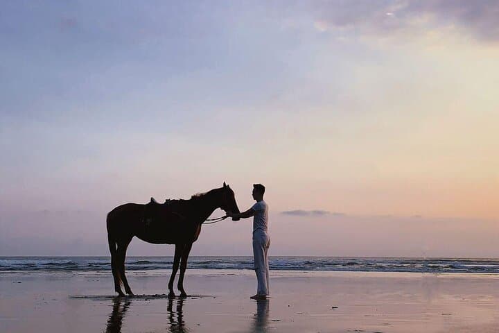 Sunset Horse Ride on Seminyak's Double Six Beach — 1-Hour Bali Experience photo 3