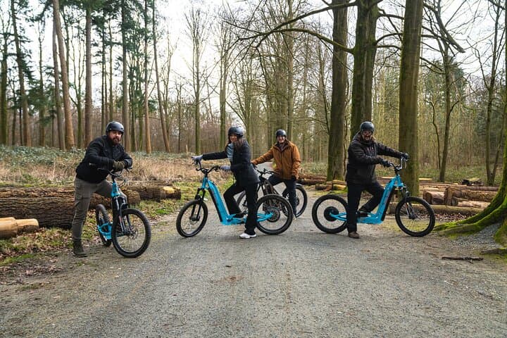 All-Terrain E-Scooter Forest Tours Near Brussels: Guided Eco Rides photo 3