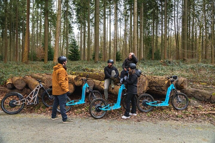 All-Terrain E-Scooter Forest Tours Near Brussels: Guided Eco Rides photo 5