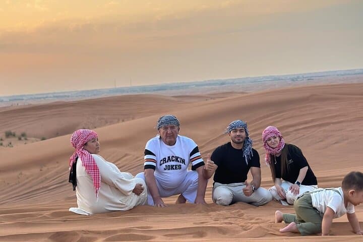 Dubai Morning Desert Safari: Dune Bashing, Sandboarding & Camel Ride photo 2