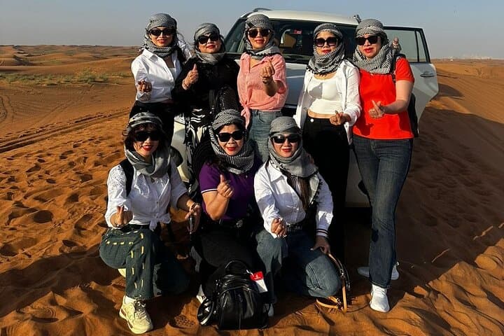 Dubai Morning Desert Safari: Dune Bashing, Sandboarding & Camel Ride photo 4