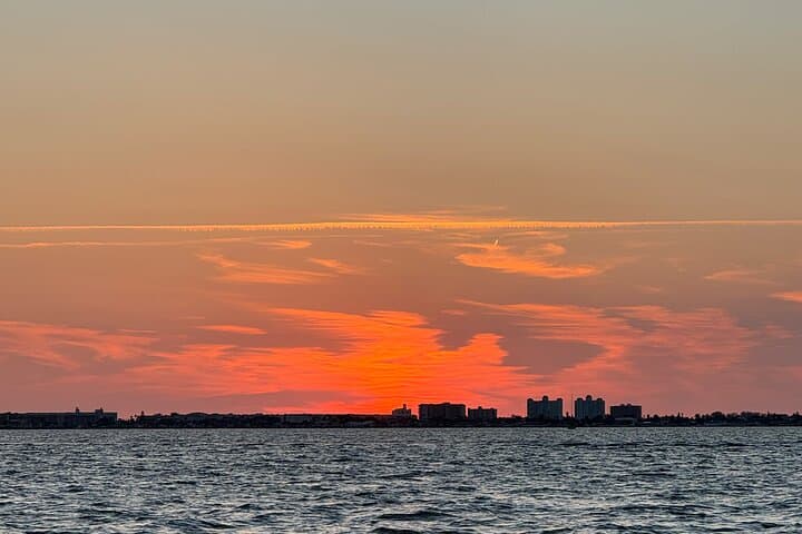 Sunset Champagne and Charcuterie Charter in Tampa Bay: Boca Ciega to Sunshine Skyway photo 6