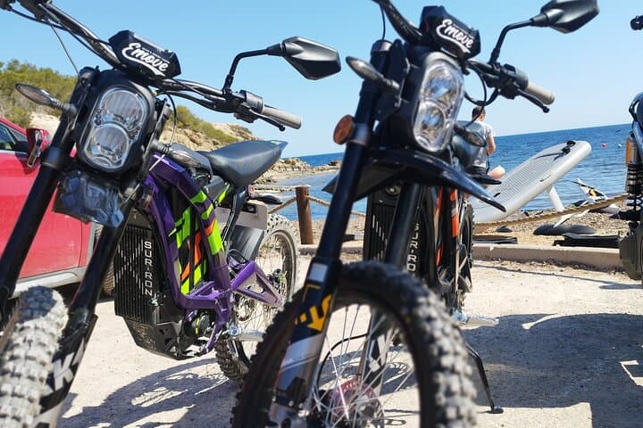 Electric Motorbike Tour from Santa Eulalia, Ibiza — Coastal Trails & Tower Views photo 2