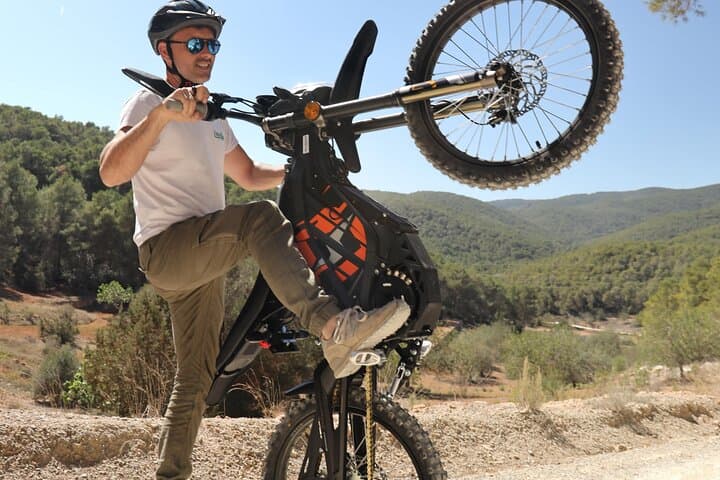 Electric Motorbike Tour from Santa Eulalia, Ibiza — Coastal Trails & Tower Views photo 4