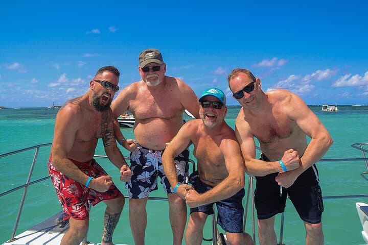 Private Sunset Catamaran Cruise Punta Cana — BBQ, Open Bar & Natural Pool photo 5