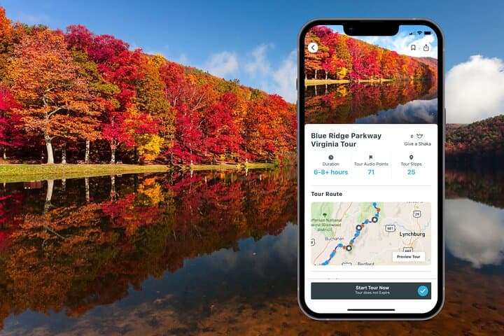 Blue Ridge Parkway Virginia Self-Guided Audio Driving Tour — Peaks, Overlooks, and Hidden Trails photo 1