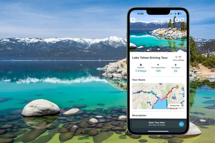 Lake Tahoe Self-Guided Audio Driving Tour — Emerald Bay to Sand Harbor
