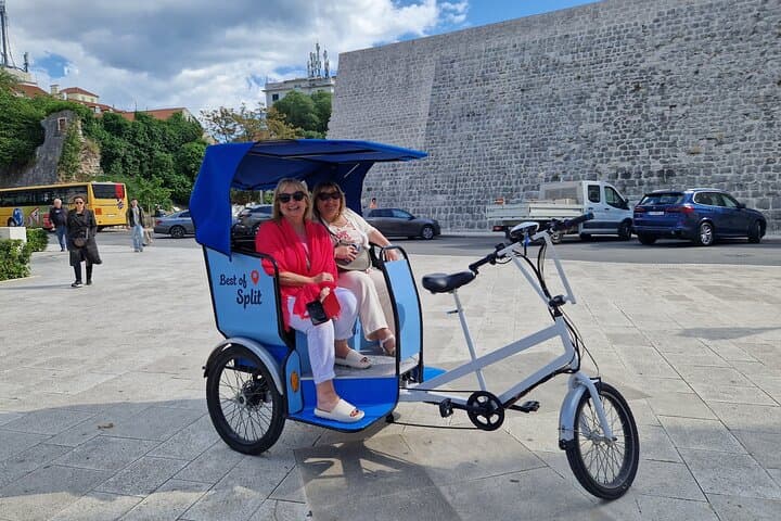 Electric Rickshaw City Tour of Split — Old Town, Riva & Coastal Park photo 2
