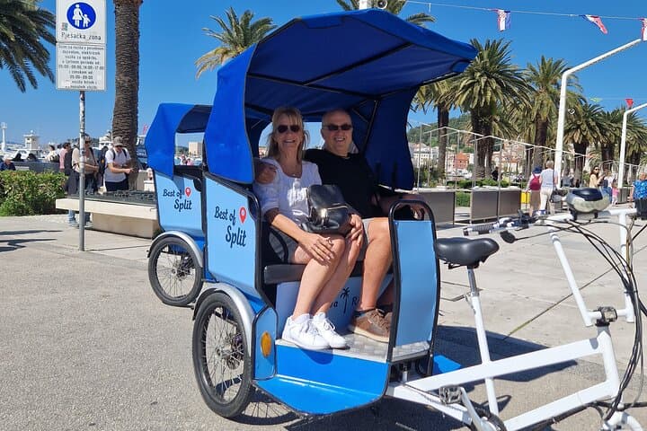 Electric Rickshaw City Tour of Split — Old Town, Riva & Coastal Park photo 3