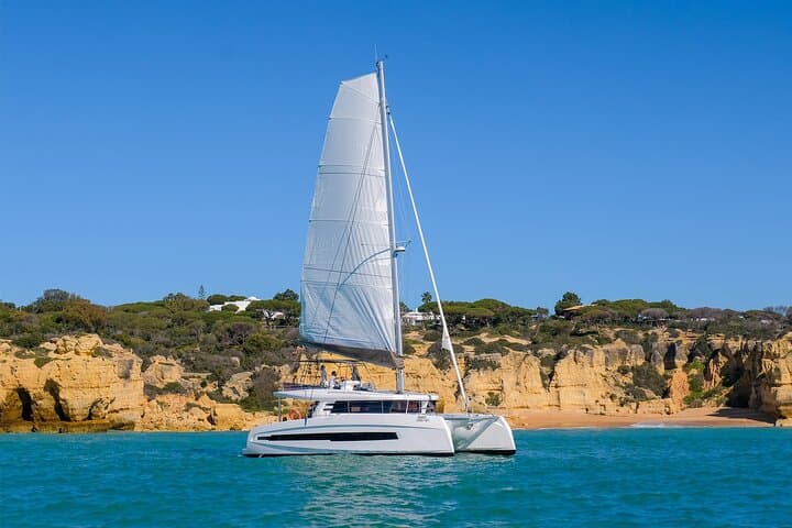 Sunset Catamaran in Vilamoura: Private Algarve Coastal Cruise photo 4
