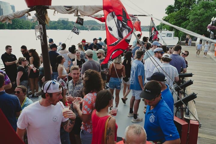 Potomac Pirate Ship Party Cruise: 2-Hour Georgetown Sunset Sail