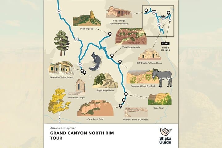 Grand Canyon North Rim Full-Day Self-Guided Audio Driving Tour photo 4