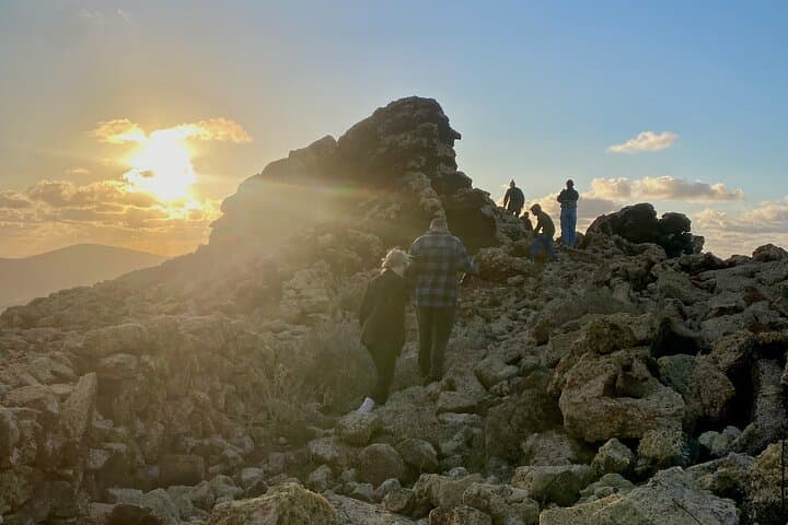 Fuerteventura Full Moon Hike: Sunset to Moonrise at Calderón Hondo photo 4