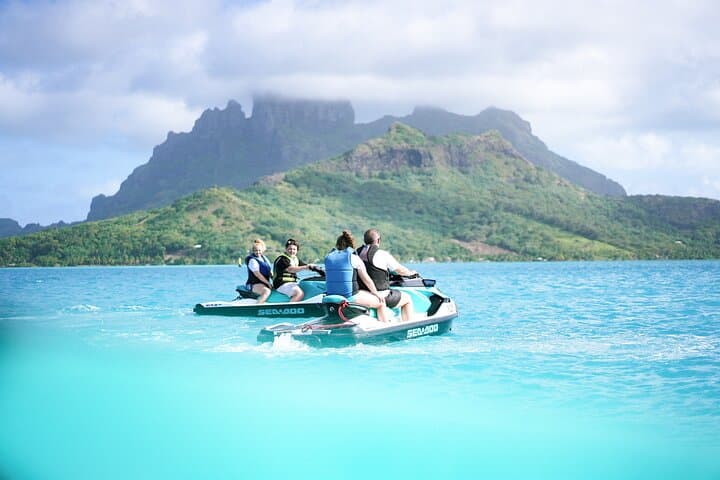 Bora Bora Combo Jet Ski and ATV Quads Tour — Lagoon Circles and Summit Views photo 6