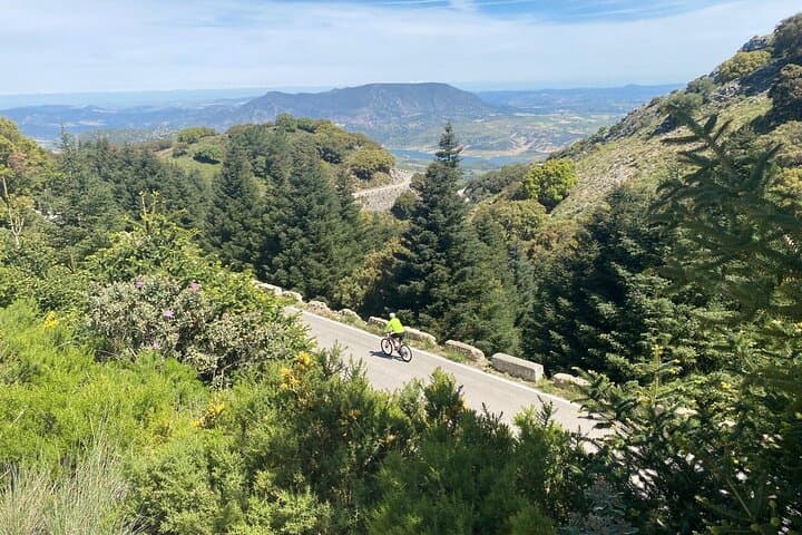 Ride Las Palomas Pass: Ronda to Zahara Cycling Route in Grazalema